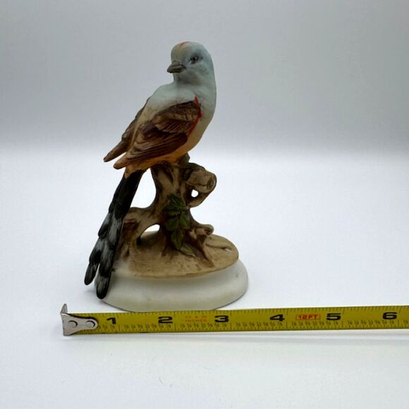 VTG LEFTON China Ceramic Flycatcher Bird Figurine 5.25"H Hand Painted Japan 1184 - Picture 11 of 12